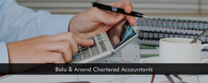 Balu & Anand Chartered Accountants 